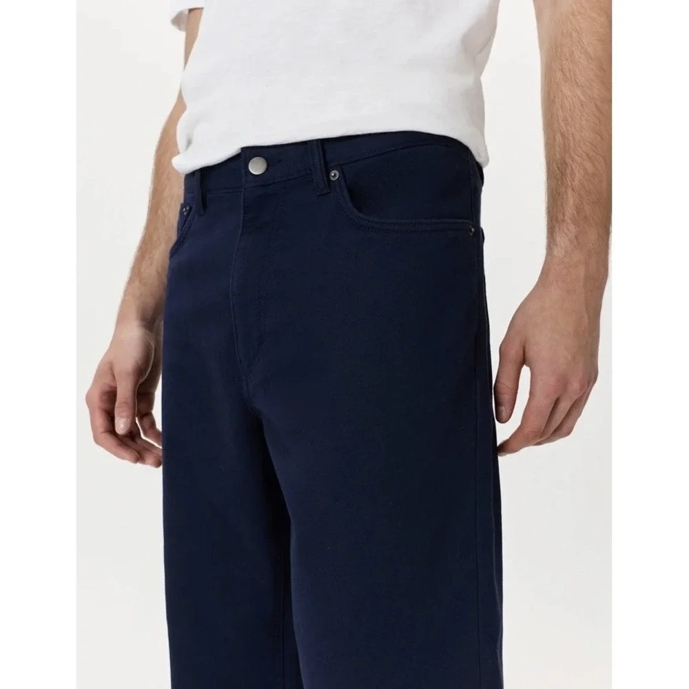 Quince Comfort Stretch Traveler 5-Pocket Pants - Straight Deep Navy 32X30